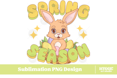 Easter Sublimation PNG Bundle Bunny Chick Farm Hip Hop Joy Product Image 2