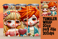 Chic 20oz Tumbler Design for Gifts , 3D Characters Product Image 1