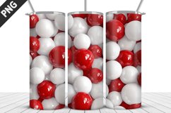 Valentines Love Skinny Tumbler PNG Wrap| Valentines Tumbler Product Image 2