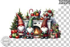 Christmas Gnome Sublimation - Clipart PNG Design Product Image 1