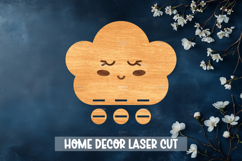 Bow holder laser cut - Wooden Nursery Decor Laser Product Image 1