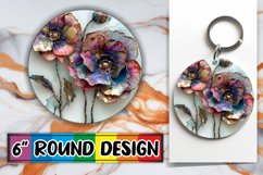 Sparkling 3D Petal Sublimation Discs Product Image 1