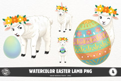 Easter Lamb PNG Product Image 1