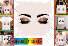 Sweet TSHIRT Ideas PNG, Woman Eyes Product Image 1