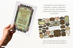 Spring Wooden Signs Clipart Product Image 4