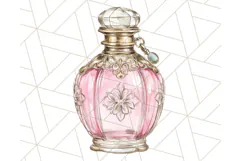 Perfume Bottle PNG Clipart Luxury Fragrance Graphic Clip Art Product Image 5