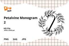 Petalvine Monogram Product Image 1