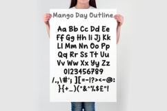 Mango Day Font Family, Sans Serif Handwritten Display Font Product Image 10