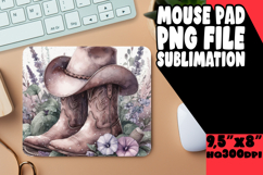 LUMINOUS MOUSE PAD CREATIVE PNG, Western Product Image 1