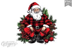 Christmas Santa Clipart Design - High Quality 300 Dpi Product Image 1
