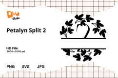 Petalyn Split Monogram Product Image 1