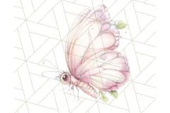 Pastel Fairies and Butterflies PNG, Spring Fantasy Clipart Product Image 5
