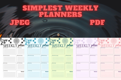best simplest weekly planner freebie 56,free Weekly planner Product Image 2
