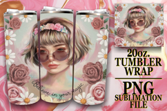 ENCHANTING ADVENTURES 20oz TUMBLER WRAP, Woman Product Image 1