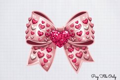Coquette Valentine Clipart PNG Product Image 1
