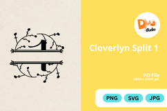 Cloverlyn Split Monogram Product Image 1