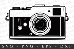 Camera SVG | SVG Cut files | Cricut Product Image 1