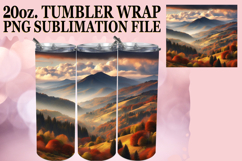 Timeless journeys 20oz tumbler wrap, Autumn Product Image 1