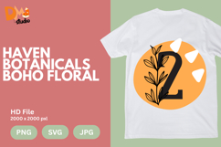 Haven Botanicals Boho Floral Monogram Product Image 1