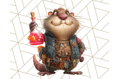 Forest Alchemist Animals Clipart PNG, Fall Animal Png Product Image 5