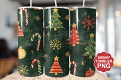 Christmas Tree Tumbler | Christmas Tumbler Wrap Product Image 1