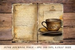 Printable Junk Journal Pages coffee 14 Product Image 1