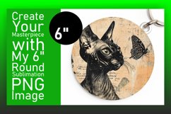 Sweet Kitty Sublimation: Round &amp; Coaster Collection Product Image 1