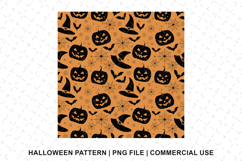 Happy Halloween Pattern Png | Sublimation | Digital Paper Product Image 1