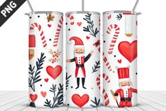 Lovely Hearts Tumbler Design | Valentine&#039;s Day Tumbler Wrap Product Image 4