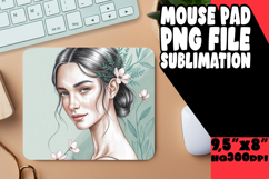 JOYFUL mouse MAT Playful Art, Beauty Woman Product Image 1