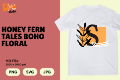 Honey Fern Tales Boho Floral Monogram Product Image 1