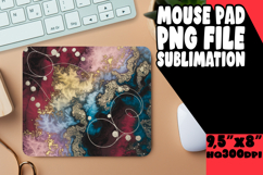 JOYFUL MOUSE PAD PNG ART, Abstract Pattern Product Image 1