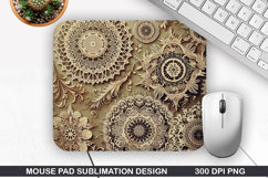 Vintage Mouse Pad Sublimation PNG Design - Mouse Pad PNG Product Image 1