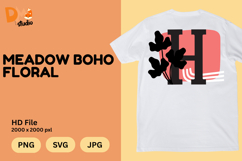 Meadow Boho Floral Monogram Product Image 1