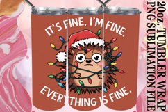 Joyful Moments 20oz tumbler wrap, Xmas Product Image 1