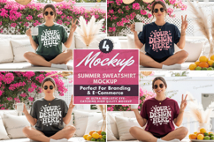 Summer TShirt Mockup Set ,Summer TShirt Mockup Set Beach Product Image 1