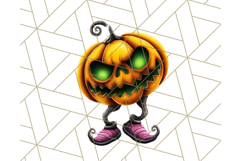 Halloween Monster Clipart PNG, Cute Spooky Characters Product Image 5