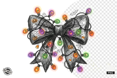 Halloween Bows &amp; Lights Clipart Product Image 1