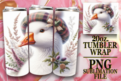 ENCHANTING VIEWS 20oz TUMBLER WRAP, Goose Product Image 1