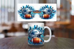 Mug Wrap Sublimation - american football Product Image 1