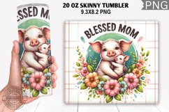 65 Mothers day Tumbler PNG Bundle - Mother&#039;s Day Tumbler Product Image 21
