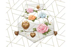 Princess Tea Party PNG Clipart with Teacups & Fancy Treats Product Image 5