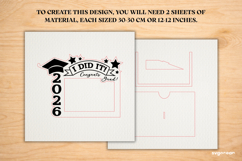 Graduation Photo Frames Bundle | Tassel Holder | Laser Cut Product Image 11