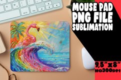 Tropical Flamingo Sublimation Pad - Vacation Vibe Product Image 1