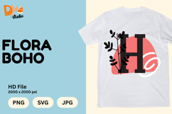 Flora Boho Monogram Product Image 1