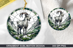 Animals Stained Glass Ornament Bundle, 30 High-Quality PNG Product Image 19