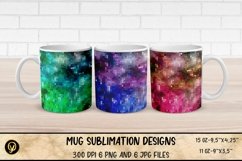 Mug Sublimation Designs , Abstract Geometric Mug Template Product Image 1