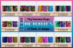Mug Sublimation Wrap Bundle 5.Abstract Mugs. Product Image 1