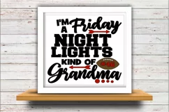 Football svg SVG DXF JPEG Silhouette Cameo Cricut grandma Product Image 2