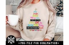 Christmas Tree Subway PNG Product Image 2